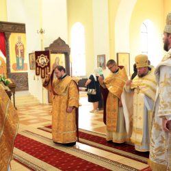 В соборе молитвенно отметили память Крестителя Руси