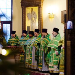 В день памяти прп. Серафима Саровского состоялась торжественная Божественная литургия