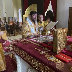 В день памяти Белорусских святых епископ Серафим совершил Божественную литургию