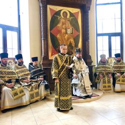 Епископ Серафим совершил первую Литургию Преждеосвященных Даров во время Великого поста 2021 года