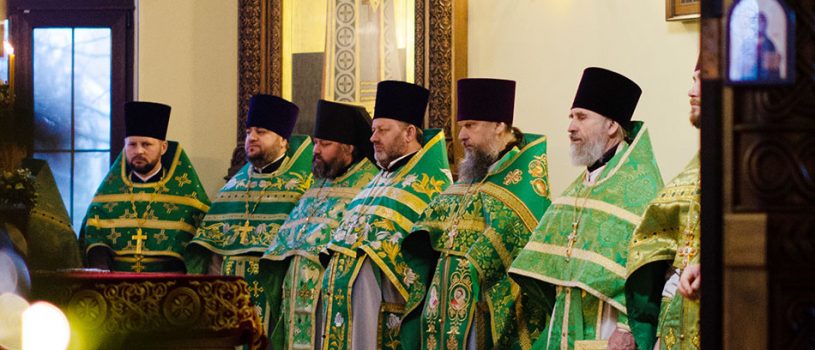 В день памяти прп. Серафима Саровского состоялась торжественная Божественная литургия